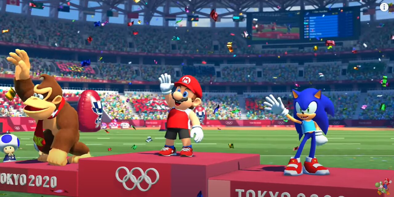 Mario and Sonic at The Olympic Games Tokyo 2020 - All Events Play As Mario