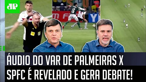 "É GRAVE! O MAIS BIZARRO nesse VAR de Palmeiras x São Paulo é..." Mauro Cezar e Mauro Beting DEBATEM