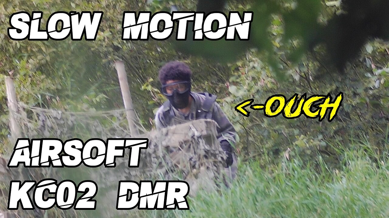 Slowmotion GBBR DMR Kills (Airsoft)