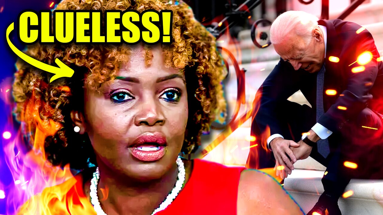 Peter Doocy BLASTS Karine Jean Pierre over BIDEN’S MENTAL DECLINE!!!