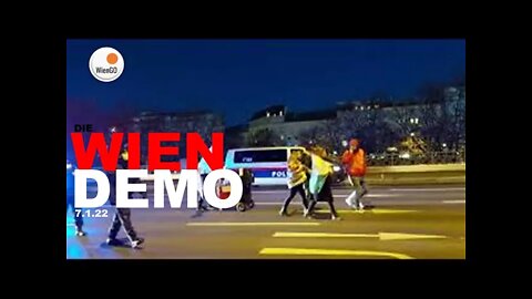 WienGo WIEN DEMO +++DEMO 7.1.22(9)+++ StudentenStehenAuf+++