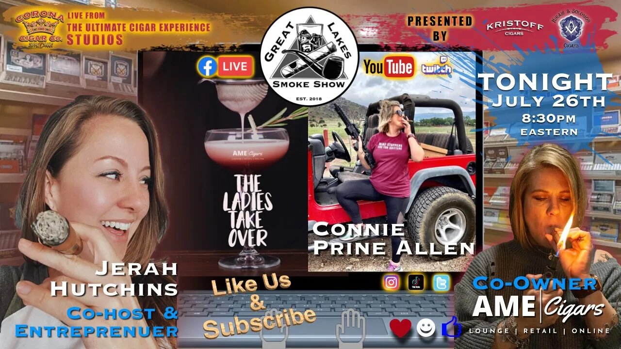 The LADIES TAKE OVER on the GREAT LAKES SMOKE SHOW!