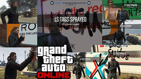 GTA Online All Daily LS Tags Day 6