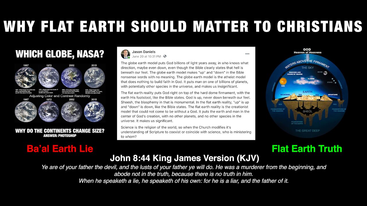 Why Flat Earth Should Matter to Christians