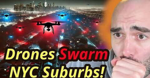 US Gov POWERLESS as Dozens of Drones SWARM NYC Suburbs! - Combat Veteran Reacts