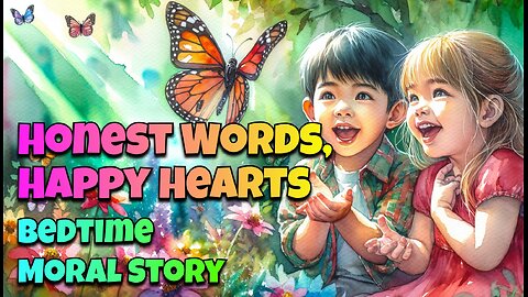 Honest Words, Happy Hearts - Picture Story for Kids in English