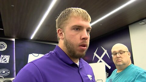 Kansas State Football | Adam Holtorf Interview | September 3, 2019