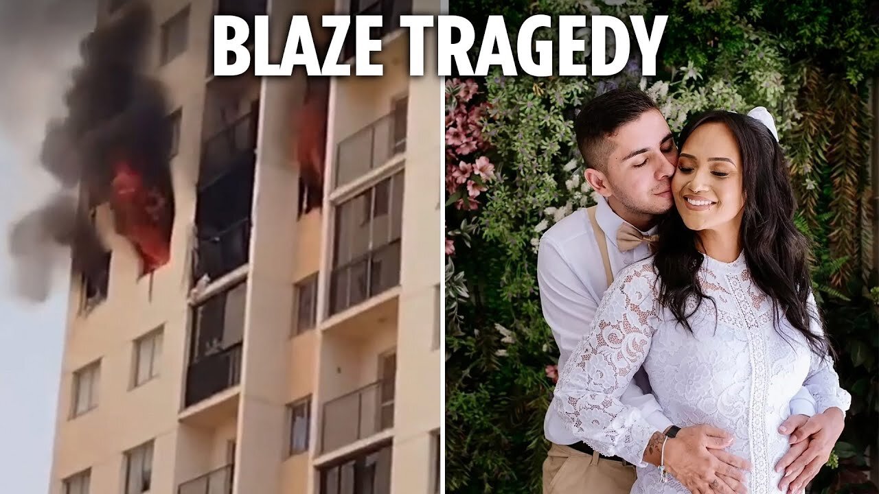 Horror as couple leap with baby to their deaths to escape 7th-floor fire