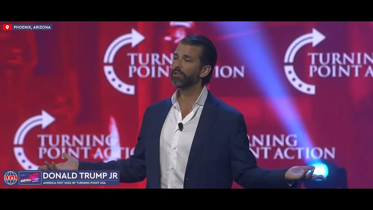 🇺🇸 Donald Trump Jr deja boquiabiertos a los patriotas en America Fest 2022 [CC Español]