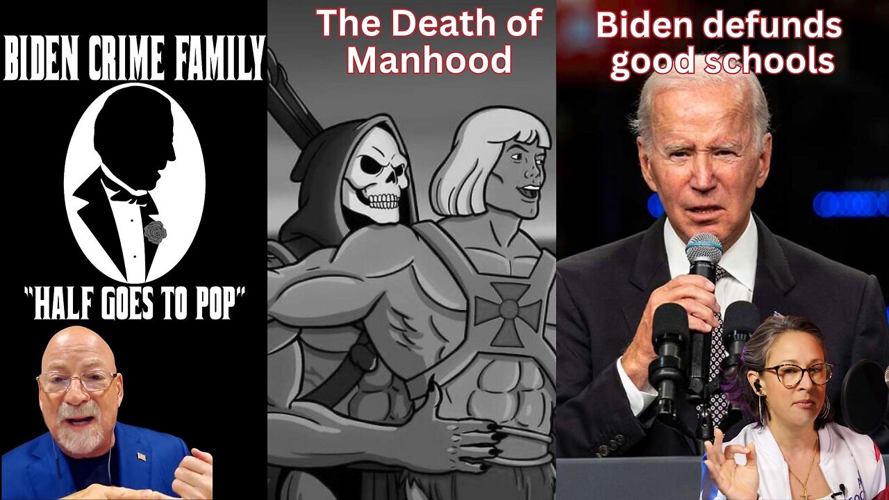 Biden Crime Family, Death of Manhood, and Defunding Good Schools! - Of The People - Part 3