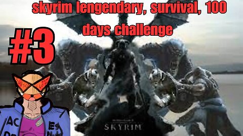 Timmy awakens a stand!? Skyrim hardcore legendary survival #3