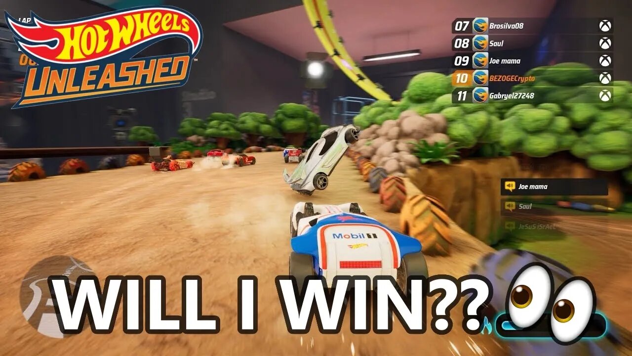 WILL I WIN? HOT WHEELS UNLEASHED PC Game Pass Let's Play Gameplay - Multiplayer Race