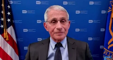 Fauci was asked if he is confident that COVID developed naturally