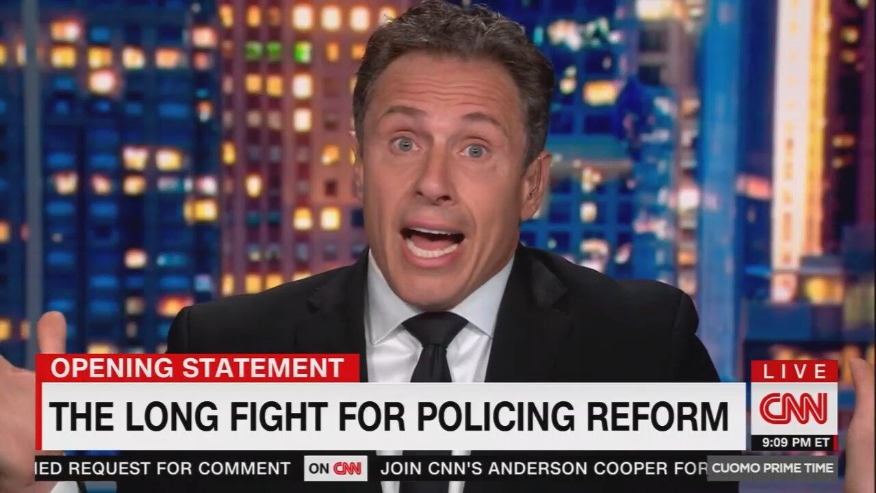 Chris Cuomo Makes Baseless and Disturbing Claim About Police Reform