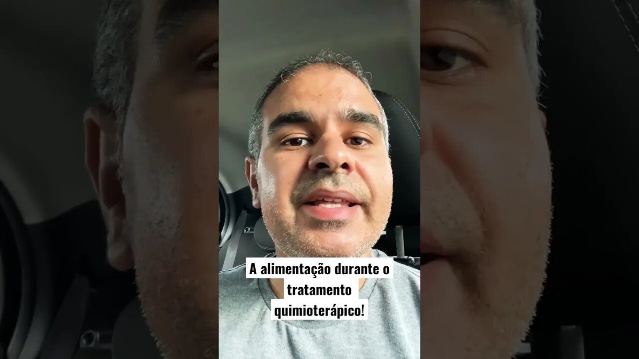 A alimentação durante a quimioterapia! Atenção na importância de uma boa alimentação! #quimioterapia