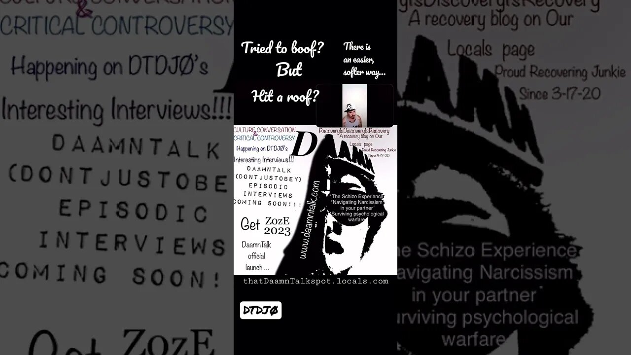 ‘Don’t stuff your muff, drop the stuff’ … an easier softer way to #Recovery is #Truth. And #bars…