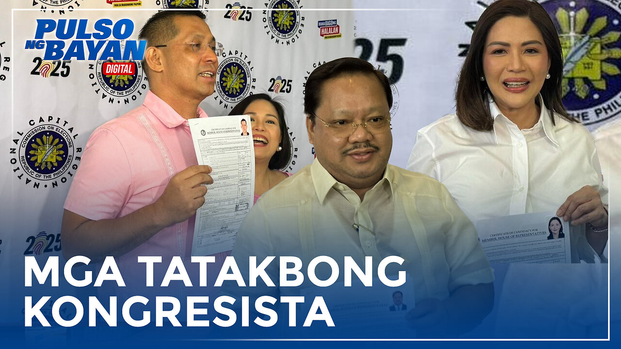 Bilang ng naghain ng kandidatura para sa pagkakongresista, umabot sa walo