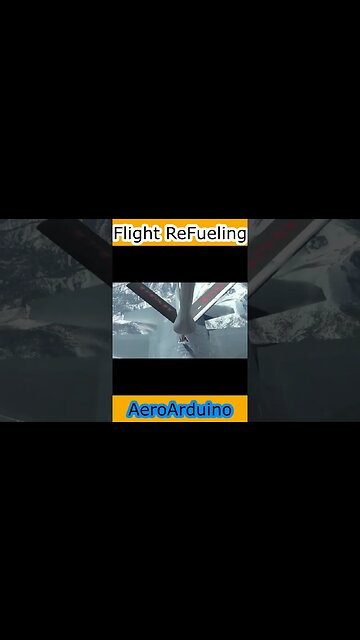 Watch How Flight Refueling #Aviation #Fly #AeroArduino