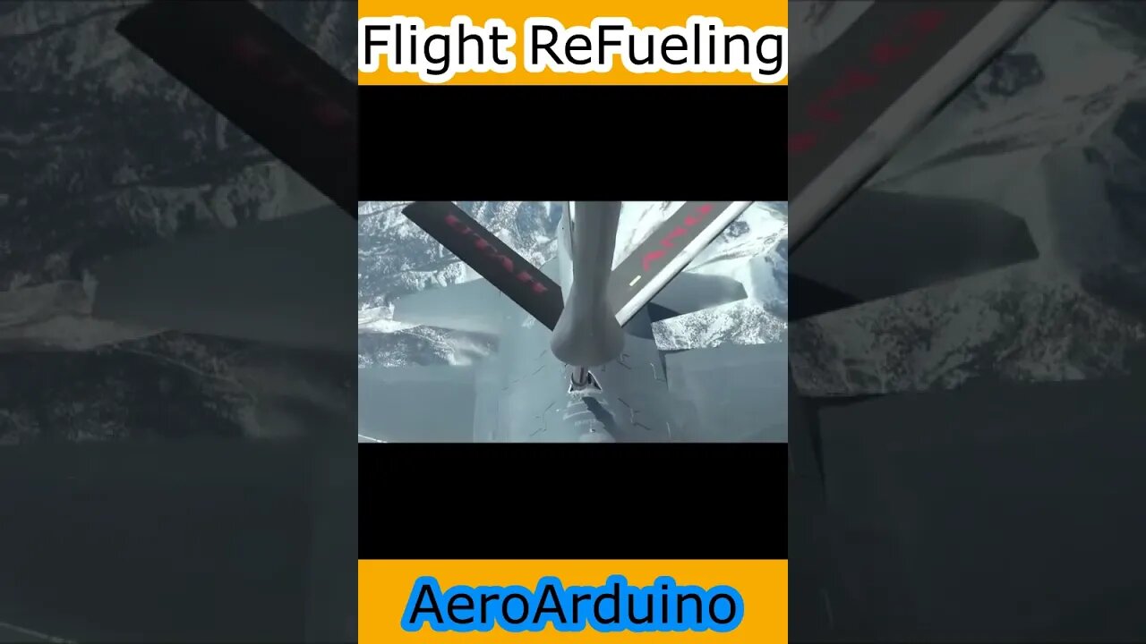 Watch How Flight Refueling #Aviation #Fly #AeroArduino