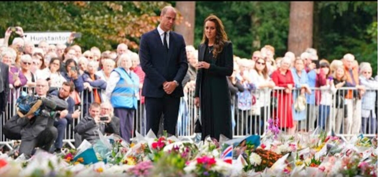 Prince William on 'challenging' walk behind Queen's coffin