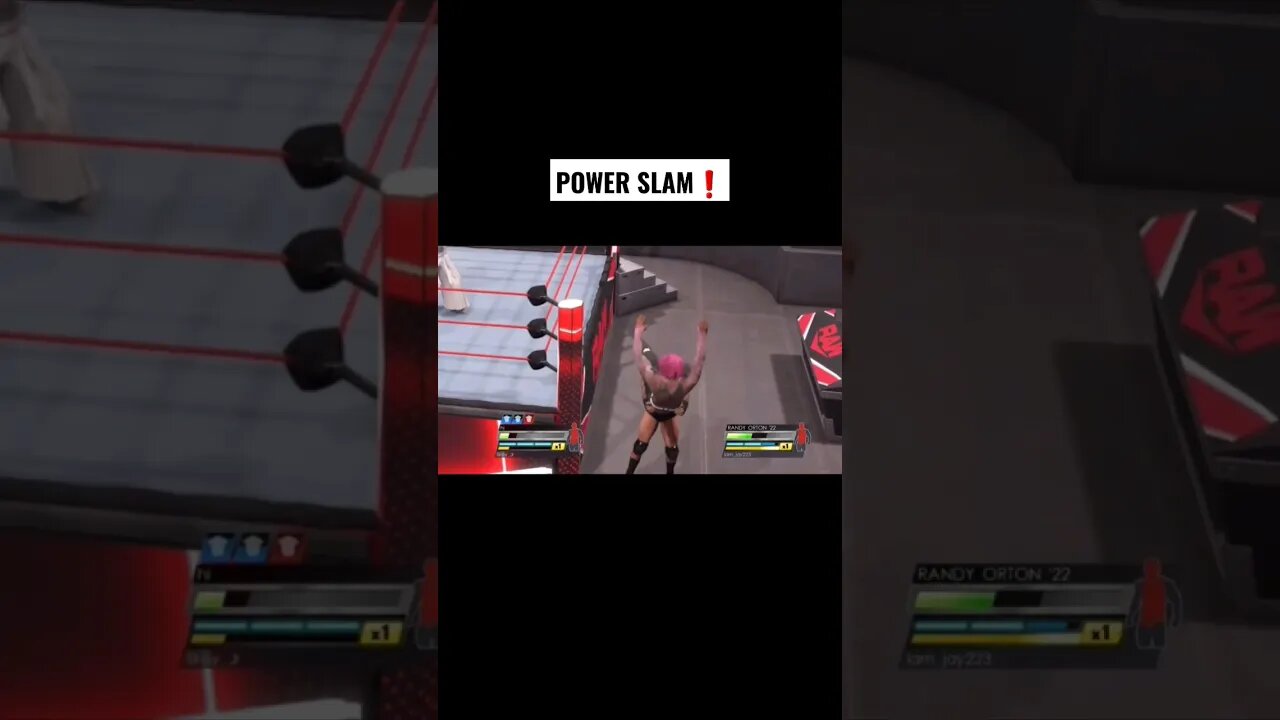 POWER SLAM❗️ #wwe2k22 #shorts