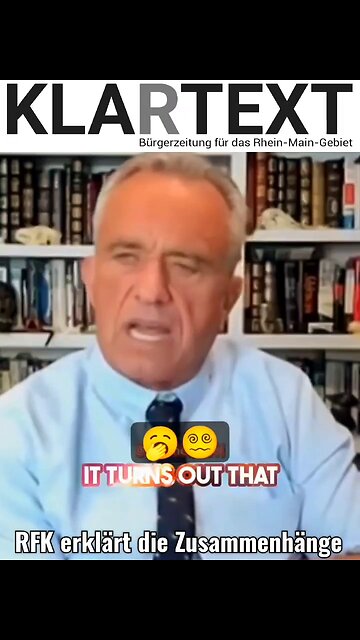 🚨... ACHTUNG ... WICHTIGE MITMACH-AKTION ...🚨 (Robert F. Kennedy Jr. Re-Upload)