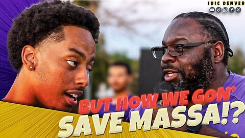 BUT HOW WE GON' SAVE MASSA!?