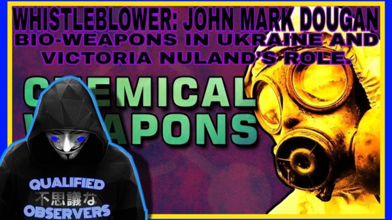 Breaking News: John Mark Dougan. Bio-Weapons In Ukraine And Victoria Nuland's Role