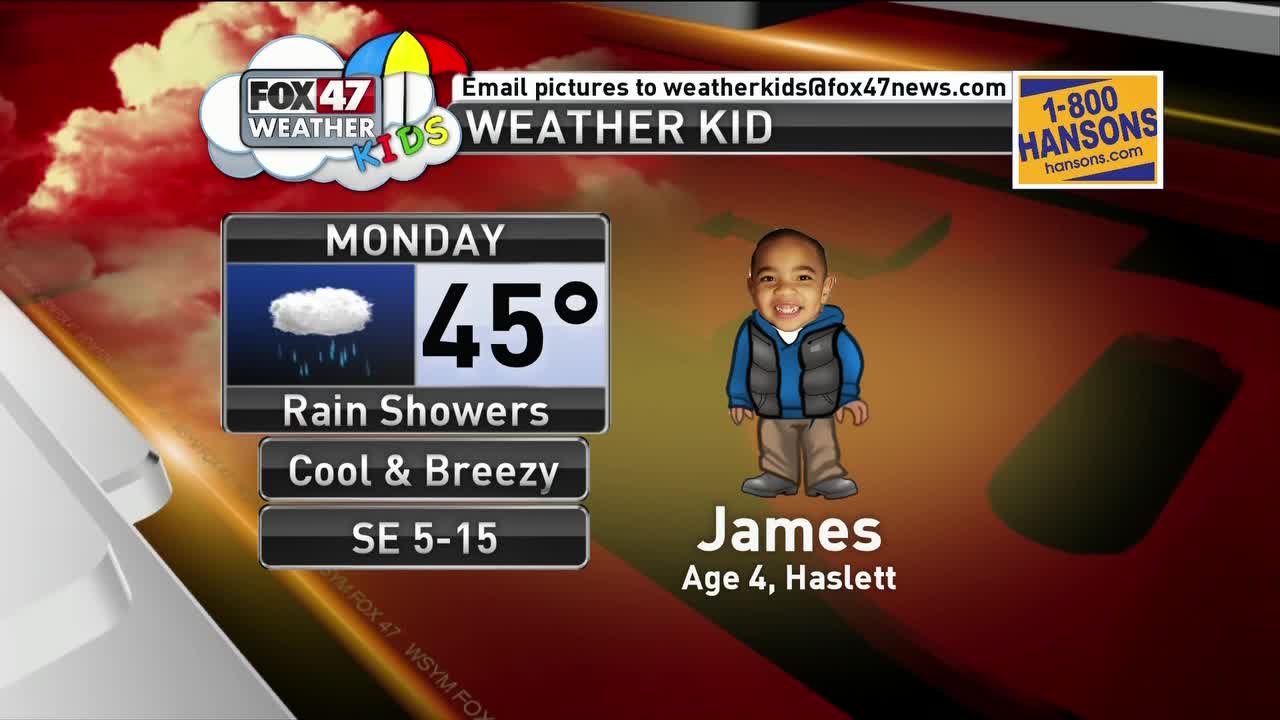 Weather Kid - James - 4/29/19