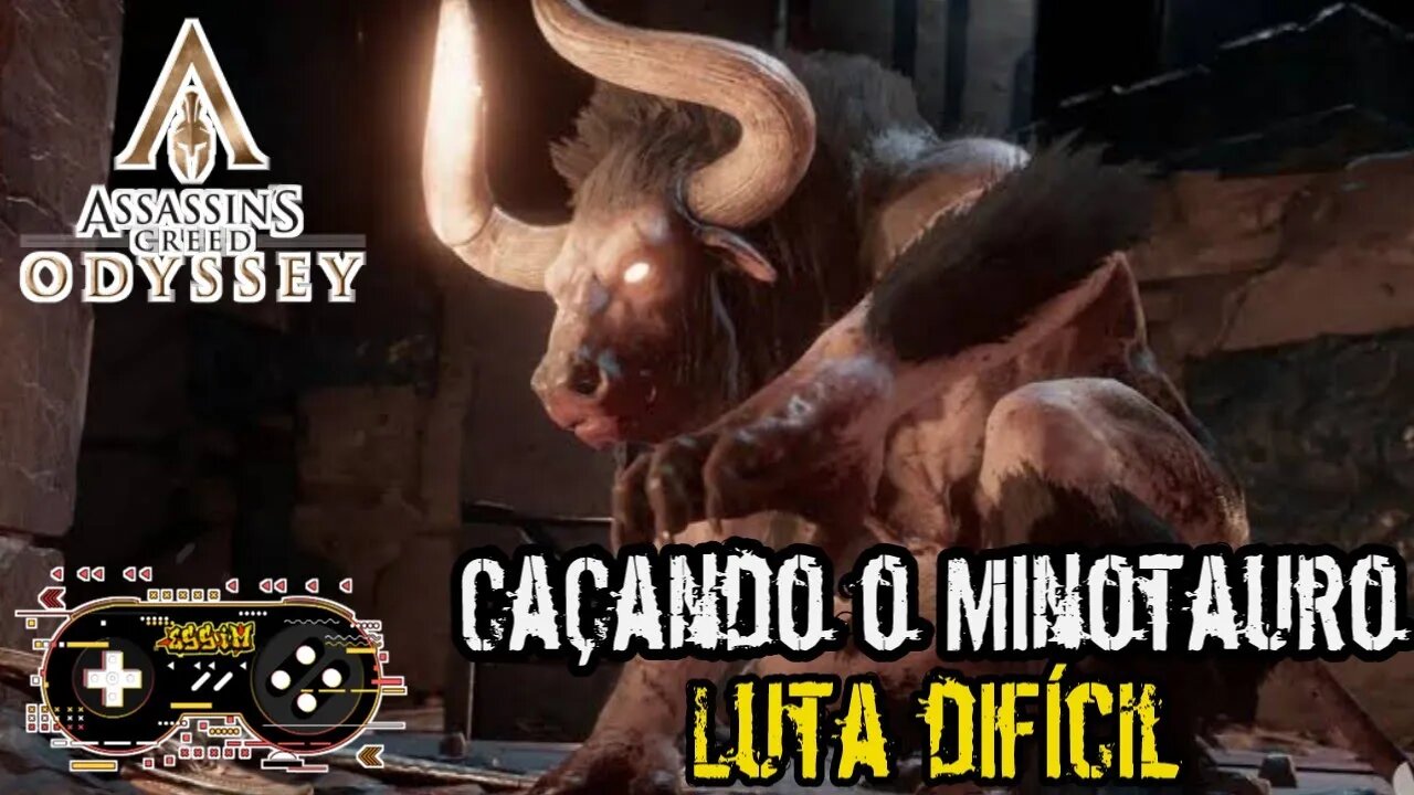 Derrotando o Minotauro em Assassins Creed Odyssey