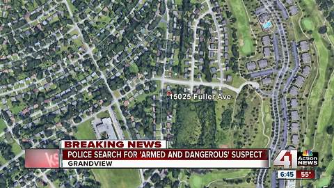 Grandview police search for possibly armed suspects