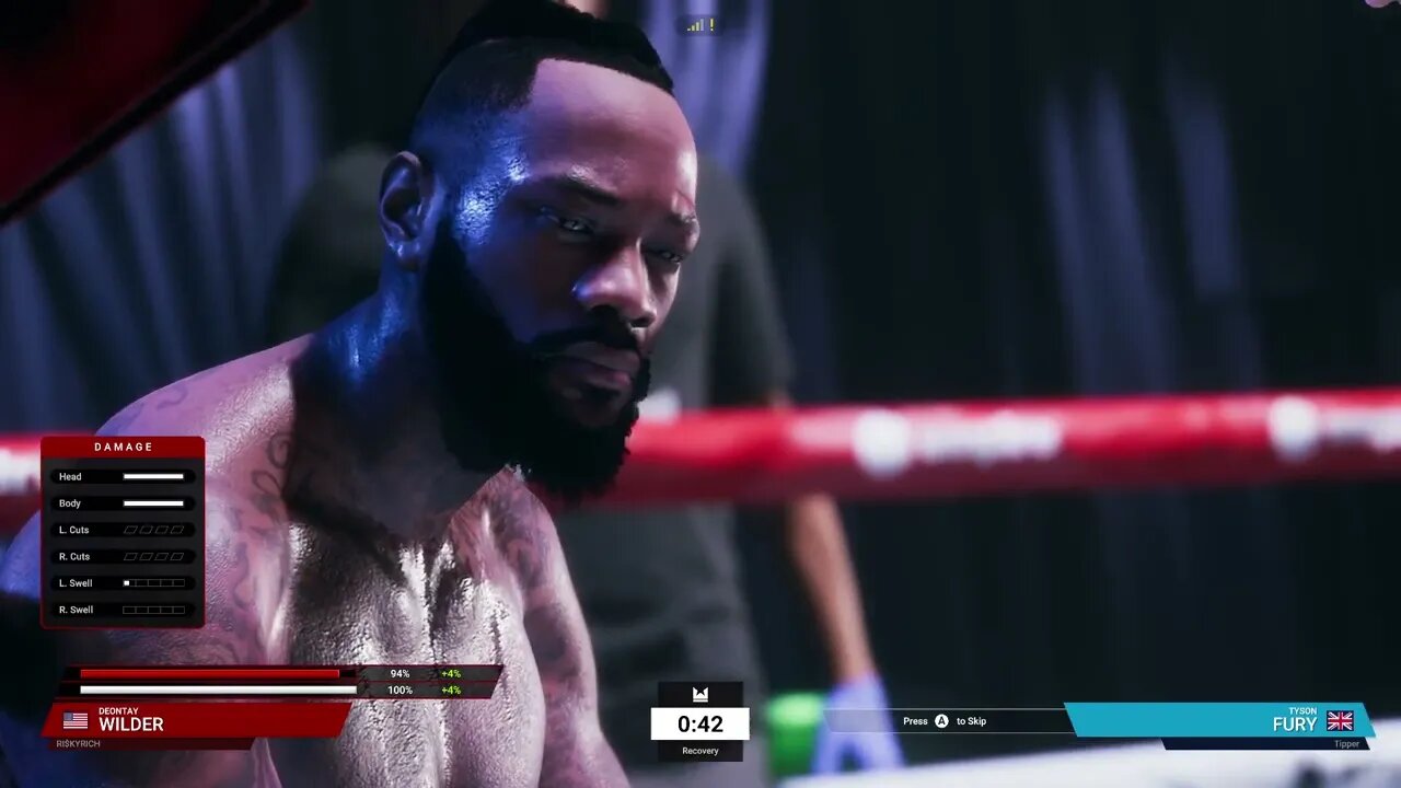 Undisputed Boxing Online Gameplay Deontay Wilder vs Tyson Fury - Risky Rich vs Tipper