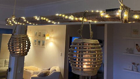 DIY Driftwood Chandelier