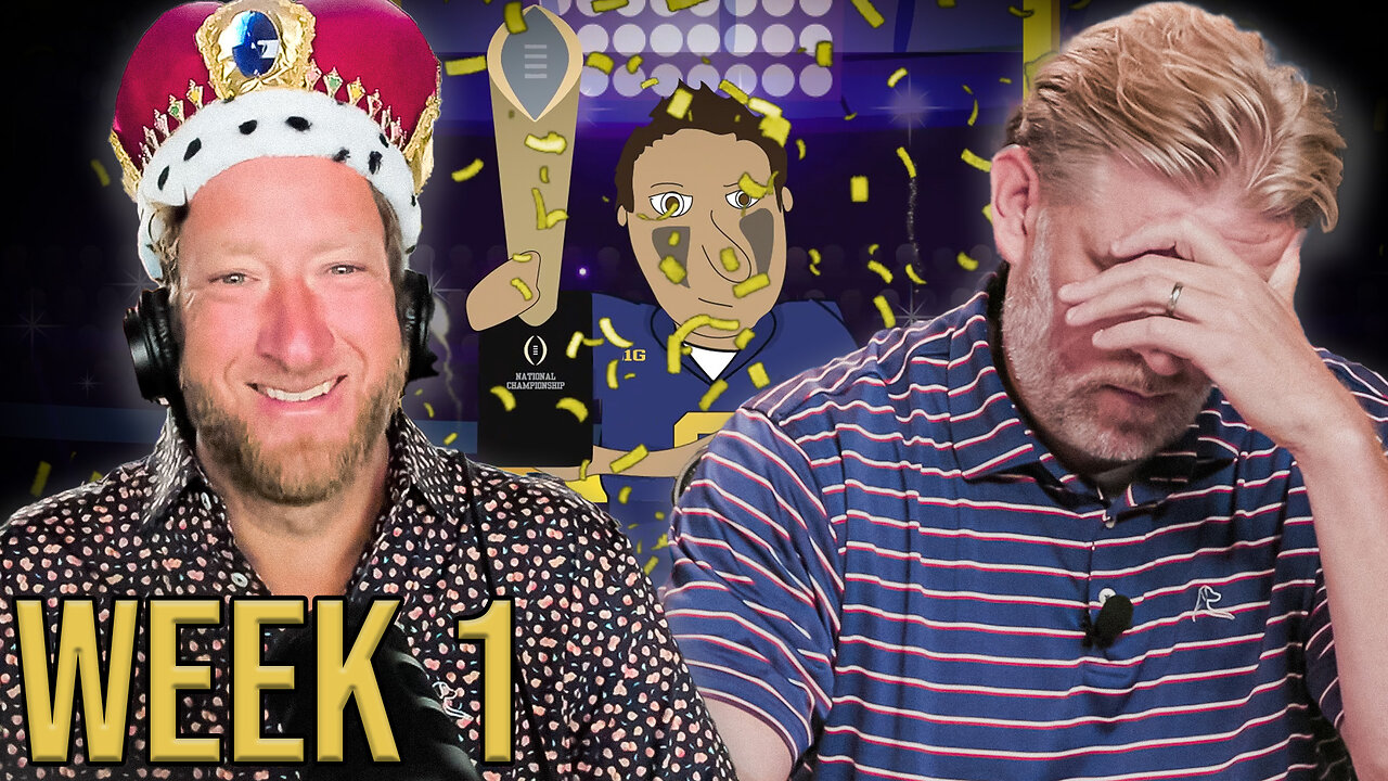 DAVE PORTNOY IS THE KING OF COLLEGE FOOTBALL | Barstool College Football Show Week 1