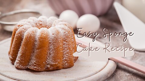 Easy Keto Diet Sponge Cake recipe at home