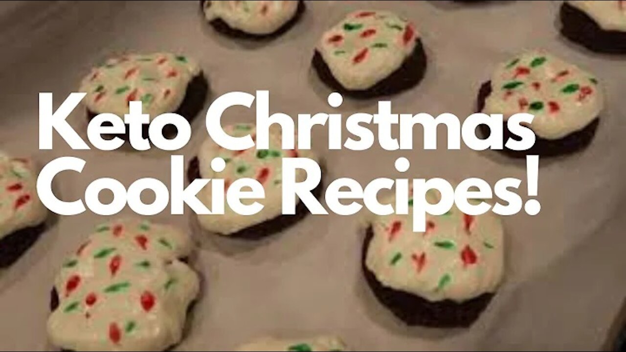 Keto Christmas Cookie Recipes - Keto Snack Recipes!