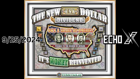 💥US Debt Clock: It's Money Reinvented! 💥