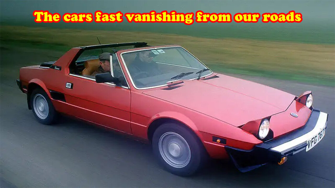 The cars fast vanishing from our roads