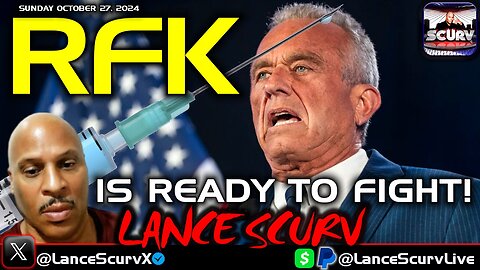 ROBERT F. KENNEDY JR. IS READY TO FIGHT BIG PHARMA! | LANCESCURV