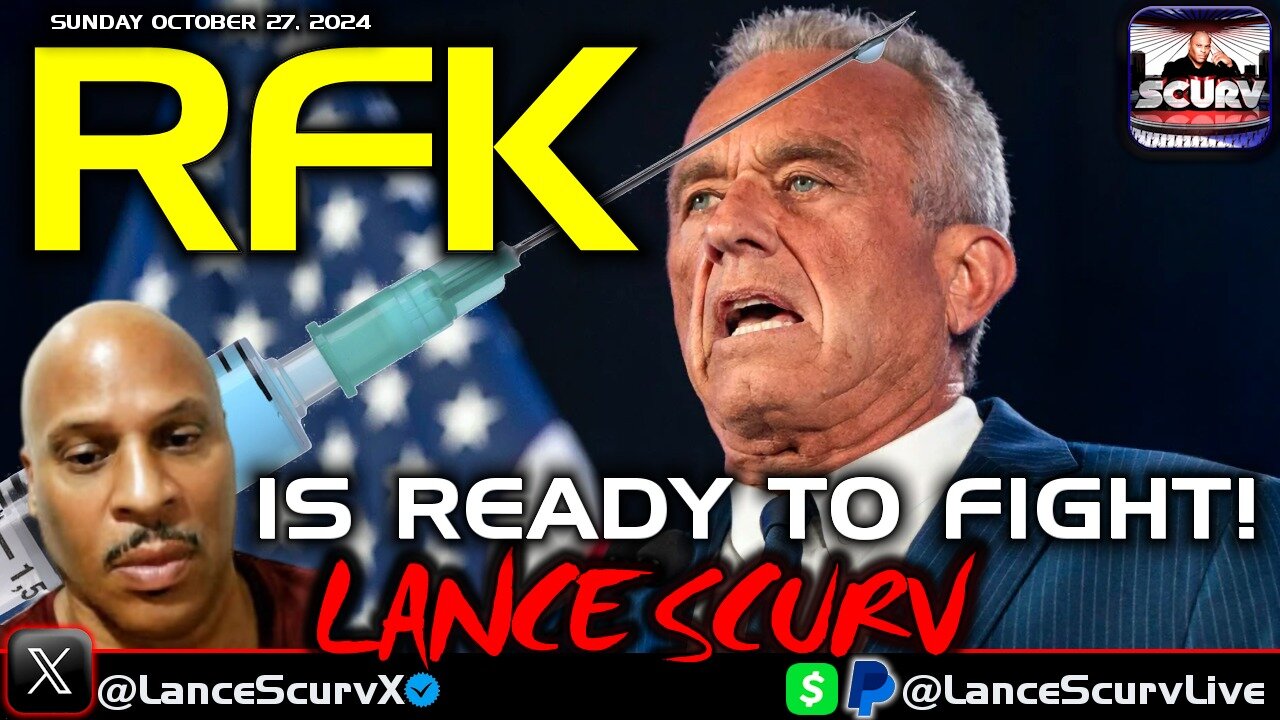 ROBERT F. KENNEDY JR. IS READY TO FIGHT BIG PHARMA! | LANCESCURV