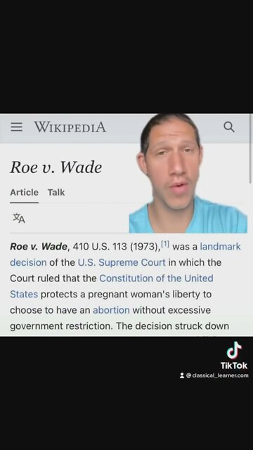 Roe V Wade