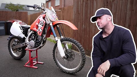 REBUILDING THE UK'S CHEAPEST HONDA CR125 BEGINS