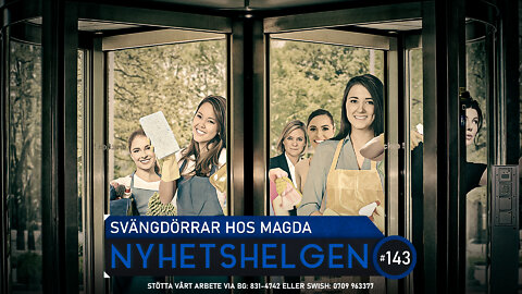 Nyhetshelgen 143 - Svängdörrar hos Magda, SIDA-slöseri, sprutan går