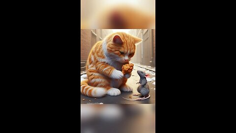 Cat Helped the Mouse! 🐭 🐱