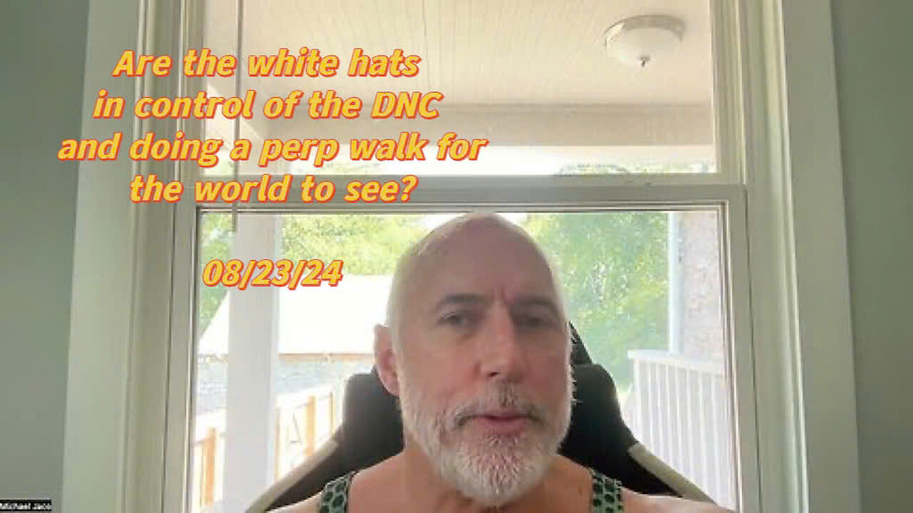 Are the white hats in control of the DNC and doing a perp walk for the world to see?