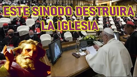 ESTE SÍNODO PONDRÁ FIN A LA IGLESIA - MENSAJE DE JESÚS A MIRIAM CORSINI