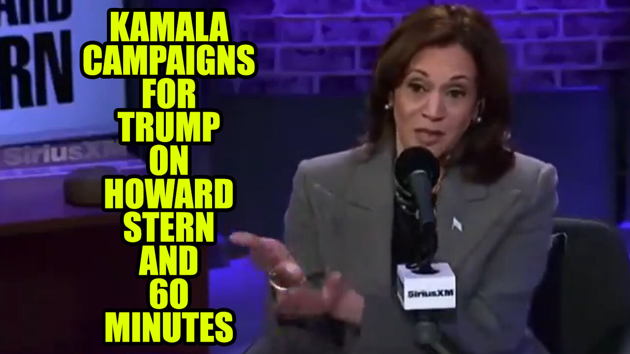 Kamala Campaigns For Trump On Talk Shows | Evening Rants ep 134