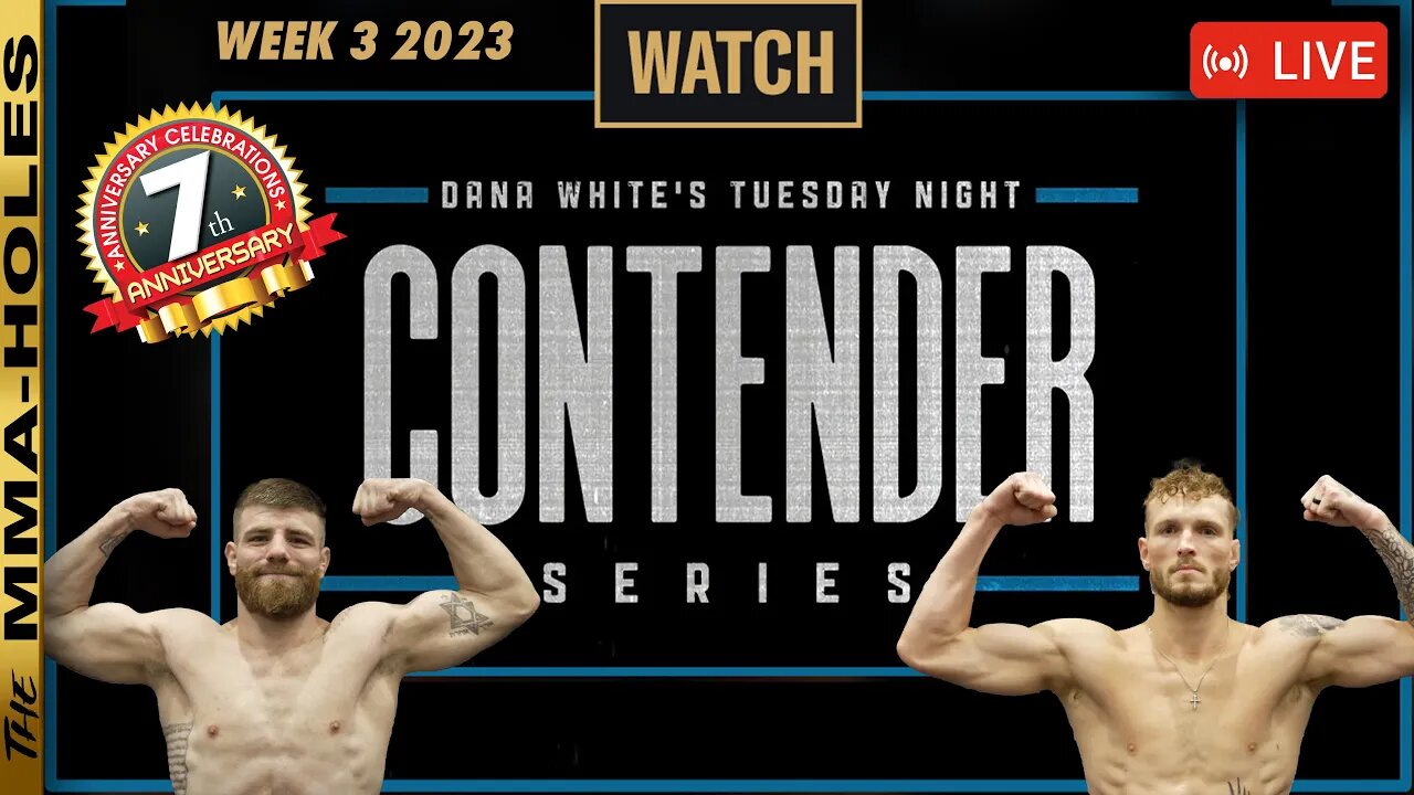 Contender Series 2023 Week 3: Eli Aronov vs Zachary Reese + Elliott vs Brito LIVE Reaction + 7 years