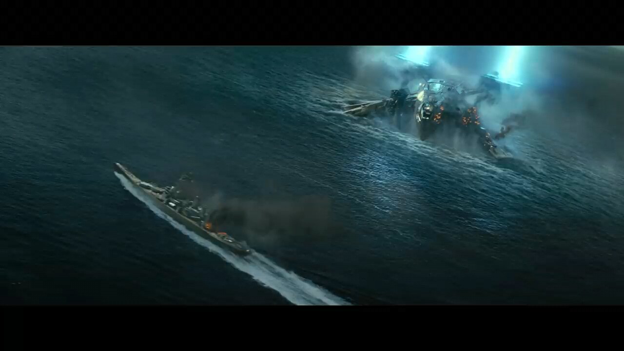 Alien Attack on navel sea.. Battleship _ The Final Battle..