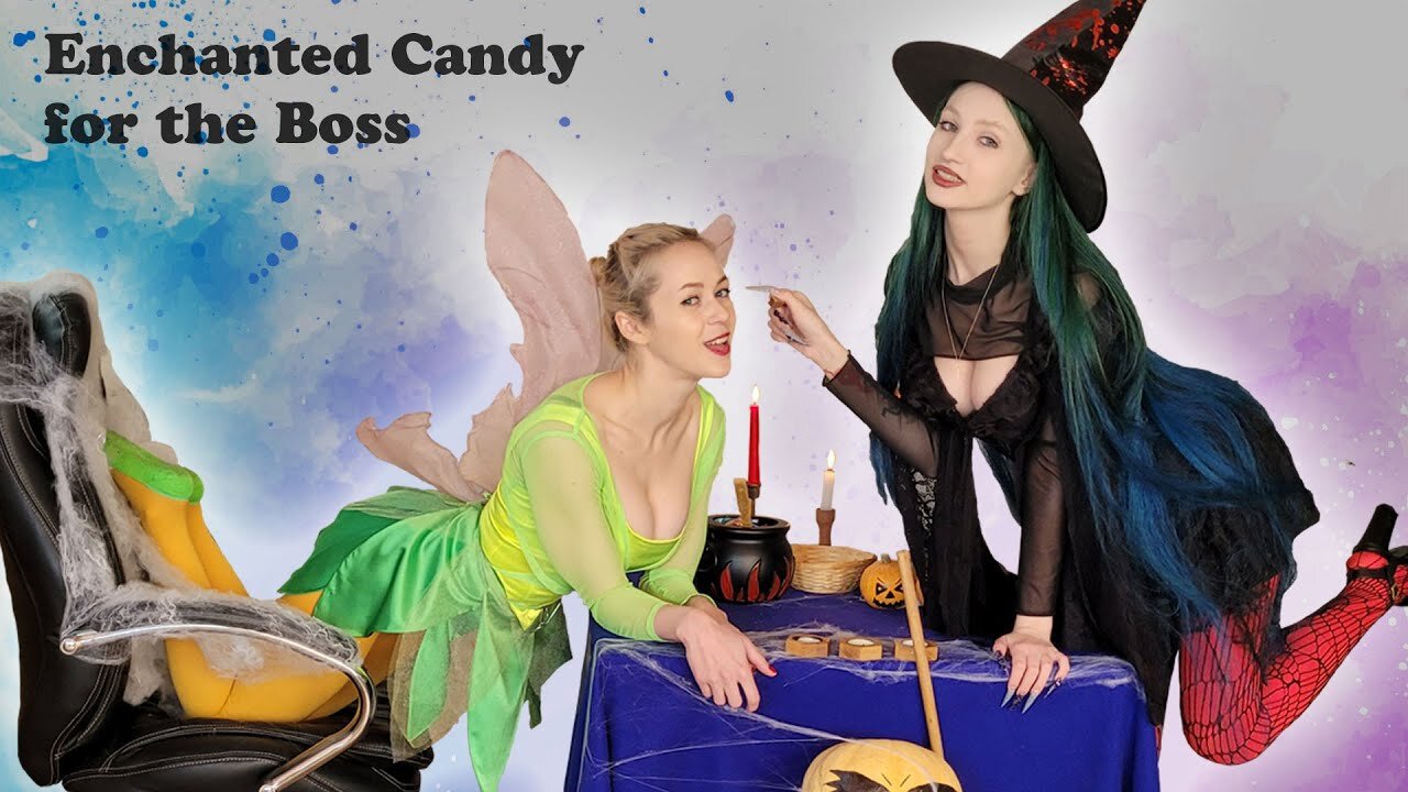 Feeding Enchanted Candy 🍭to the Boss 🎃✨ Halloween Special